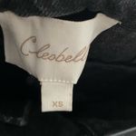 Cleobella  Rigid Denim Cropped Black Pants Photo 3