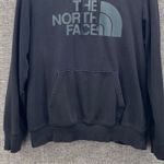 The North Face The Mens Hoodie Size Large Winter Pullover Sweatshirt Logo Black Photo 2