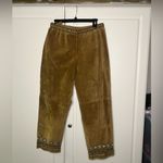 Bagatelle Vintage 1970s Suede Folk Cottage core Pants Photo 11