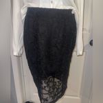 Love Culture  Black Lace Pencil Skirt NWT size medium Photo 6