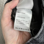 SLVRLAKE Black Distressed High Rise Beatnik Slim Leg Jeans Size 28 Photo 6