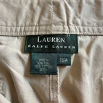 Polo Ralph Lauren NWT Woman's Beige Cargo Shorts Size 16W Casual High Rise Tan Photo 9