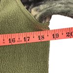 Cabela's Colorblock Fleece Jacket Women M Green Full Zip Outdoor Camping Travel Photo 9