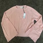 Sundry  Soft Pink Knit Top Photo 0
