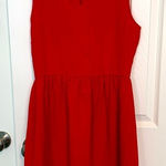 Everly size medium red dress Photo 0