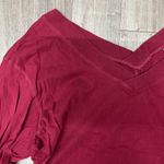 JoyLab Long Sleeve Joy Lab Red Shirt Photo 3