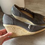 Toms Tom’s vintage y2k open toe wedge heels sandals slip ons Photo 1
