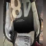 P448  John Sneaker Blitz Shoes Womens Size 8.5 / 39 Sparkle Glitter Black Leather Photo 6