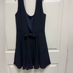 Double Zero  Classic Navy Sleeveless Mini Dress size M Photo 5