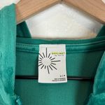 Aerie  Offline Bright Lights Velour Cropped Full Zip Hoodie Size Small Photo 4