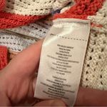 Joie RTR Diza White Multicolor Striped Open Knit Long Sleeve Cropped Sweater S Photo 5