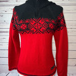 Dale of Norway Sweater Fair Isle Nordic XS Extra Small Wool Ugly Christmas Snow Photo 0