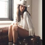 Anthropologie Maeve White Fringe-Sleeve Crew-Neck Sweatshirt M Photo 1