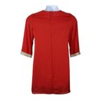 MM Couture by Miss Me Burnt Orange Rust Shift Dress Rhinestone Cuff Size Small Photo 7