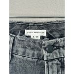 Good American  Good 90’s Icon Straight Leg Jeans in Black267 Size 8/29 Photo 2
