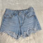 Levi's Levi’s Luxor Heat Light Wash High Rise Cut Offs Photo 1