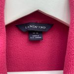 Lands' End Fleece Zip Up Vest Hot Pink Size 14-16 Large GUC Outdoors Hotpcore Photo 6