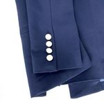 Miss Love Women’s Blue Double-Breasted Open Blazer Blue Size M Photo 5