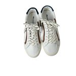 Madewell  Sidewalk Low-Top Sneakers in Leather and Suede Russet Brown Multi 7.5 Photo 2