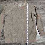 Old Navy Women Knit Sweater Taupe Crew Neck Long Sleeve Size Small Photo 6