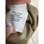 J.Crew  Women’s Tan Camel Cotton Old Money Suit Vest - Medium M Classic Photo 5