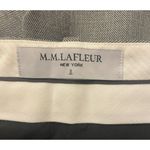 MM Lafleur Womens 2 Midrise Dress Pants Virgin Wool Blend Gray Ankle Office Photo 5
