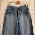 Vintage 90s Y2k Paris blues button fly high rise wide leg jean Women’s Size 28 Blue Photo 2