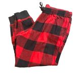 Old Navy  Large plaid pajama pants jogger red black Photo 0