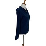 Levelwear Sweater Medium Blue Hooded Pullover Cozy Athleisure Sport Streetwear Photo 3