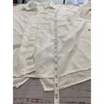 Beach Lunch Lounge Button Front Shirt Womens 3X Long Sleeves Tulip Back Viscose Photo 7