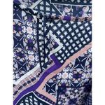 Zac and Rachel  Woman Plus Size 1X Bell Sleeves Blouse Multicolor Patchwork Pattern Photo 5