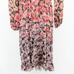 Farm Rio Farm Rio Womens Dress Sz S Rainbow Garden Maxi Sheer Fairy Grunge Dark Romantic Photo 5