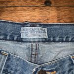 American Eagle distressed Hipster flare normcore size 5 jeans Blue Photo 1
