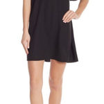 Kate Spade Cold Shoulder Crepe Dress W/ Keyhole Pearl Accent & Ruffled Sleeve Photo 0