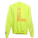 Hanes  Neon Yellow Women’s Hoodie Girls Club Size S Photo 0