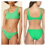 PilyQ NWT  Kiwi Reef High Cut Full Bikini Photo 1
