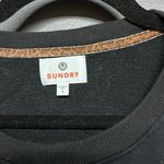 Sundry  Puff Sleeve Sweatshirt Black 1 S Photo 3