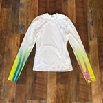 on cloud Run on clouds pace long t XS Women's White Long Sleeve Shirt Photo 1