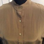 Vintage British Crown Colony Hong Kong 100% Silk Blouse Womens Size 6 Photo 1