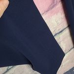 Boston Proper  BEYOND TRAVEL PANT NAVY STRAIGHT LEG STRETCH CORPCORE LARGE SHORT Photo 5