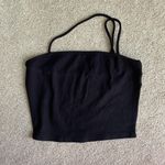 Better Be Ribbed Asymmetric Strap Tank Top Photo 1