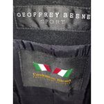 Geoffrey Beene  Wool Cashmere‎ Blend Zip Up Black Jacket Photo 2