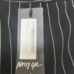 Nasty Gal  NWT Pinstripe High Waist Tapered Pant Photo 2