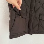 Lands' End Land’s End Espresso Brown Quilted Puffer Vest Jacket Zip Up Women’s Size XS 2 4 Photo 3