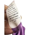 House Of CB  Kasia Purple Swirl Cutout Midi Dress Sz. L Photo 8