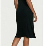 Victoria's Secret  Super Soft Modal Rib Midi Slip Dress Black Size Medium Photo 1