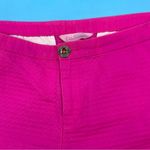 Lilly Pulitzer  Women’s Hot Pink Ribbed Shorts Size 10 Photo 2