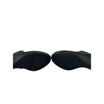 Clarks Black Leather Ankle Wedge Boots Size 9 Photo 5