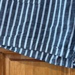 Just living  Blue and White Striped Shorts Size Large Photo 3
