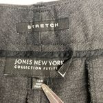 Jones New York Women’s Wool Blend Stretch Straight Leg Pants Gray Size 12 Petite Photo 6